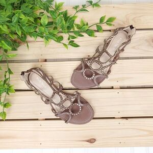 Klub Nico US 7 Joelle Studded Sandals in Mauve